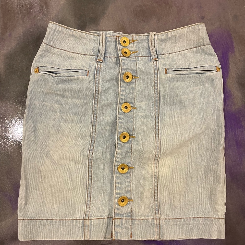 Armani Exchange denim skirt size o